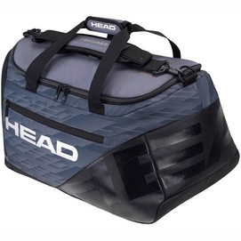 Sports bag HEAD Djokovic Duffle Bag Antracite Black