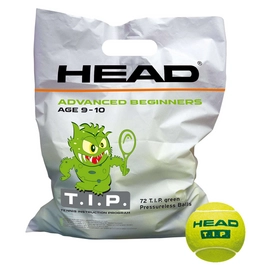 Tennisbal HEAD TIP Green (72-delig)