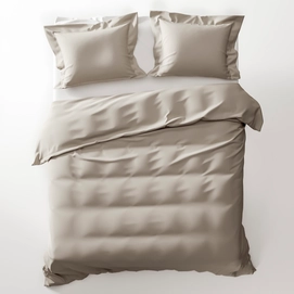 Dekbedovertrek Heckett & Lane Feline Bleached Sand Percal