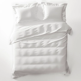 Dekbedovertrek Heckett & Lane Feline White Percal