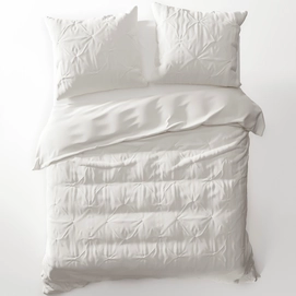 Dekbedovertrek Heckett & Lane Cromer Off-White Satijn