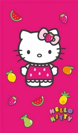 Strandlaken Hello Kitty Fruity