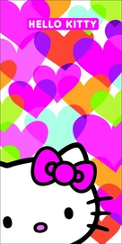 Strandtuch Hello Kitty Mimi Love