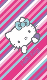 Strandlaken Hello Kitty Paris