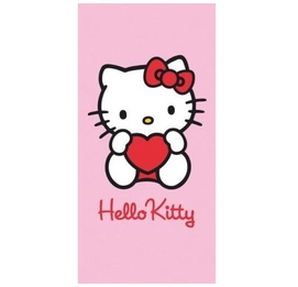Strandlaken Hello Kitty Heart