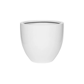 Bloempot Pottery Pots Essential Jesslyn S Glossy White 50 x 44 cm