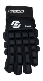 Hockeyhandschoen Brabo Force Full Finger Indoor Glove Black