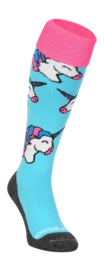 Hockeysok Brabo BC8440A Socks Unicorn Light Blue
