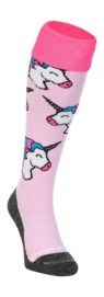 Hockeysok Brabo BC8440B Socks Unicorn Soft Pink