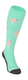 Hockeysok Brabo BC8460C Socks Flamingo Mint