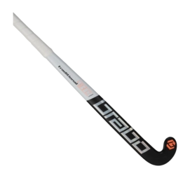 Hockeystick Brabo Indoor Traditional Carbon 80 LB Black/Orange
