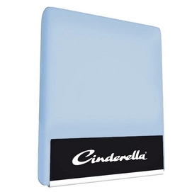 Topper-Spannbettlaken Cinderella Soft Blue (Jersey)-80/90 x 200/210 cm