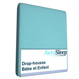 Drap-housse AeroSleep Bébé/ Enfant Aqua (Polyester)