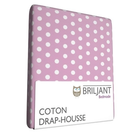 Drap-Housse Briljant Enfant Bea Rose (Coton)