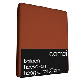 Hoeslaken Damai Coconut (Katoen)