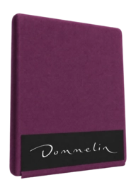 Spannbettlaken Dommelin Aubergine (Perkal 200TC)