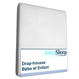 Drap-housse AeroSleep Bébé/ Enfant Blanc (Polyester)