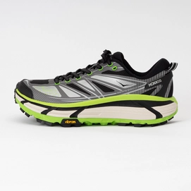 HOKA Unisex Mafate Speed 2 Black Electric Green