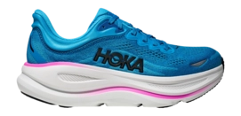 Sneaker Hoka Bondi 9 Damen Skyward Blue / Neon Fuchsia