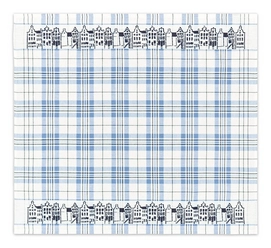 Theedoeken DDDDD Holland Blauw (Set van 6)