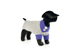 Honden Trui Beeztees Lucky Grijs / Paars