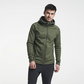 hoodie zip men green 2