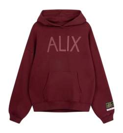 Hoodie Alix The Label Women Alix Bordeaux