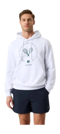 Hoodie Björn Borg Men Borg Classic Print Brilliant White