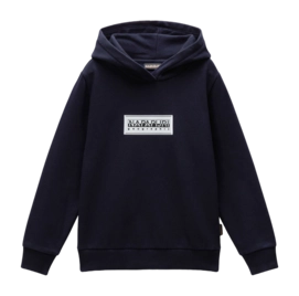Hoodie Napapijri Kids B-Chamois Blu Marine