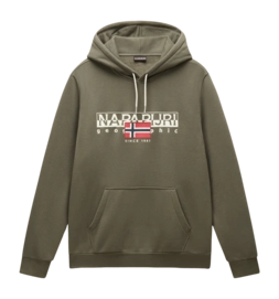 Hoodie Napapijri Men B-Aylmer Winter Tea Leaf
