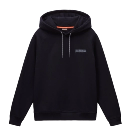 Hoodie Napapijri Men B-Back Graphic Black Beauty