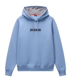 Hoodie Napapijri Men B-Fiemme Faded Denim