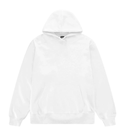 Hoodie Osaka Kids Basic White Relaxed Fit