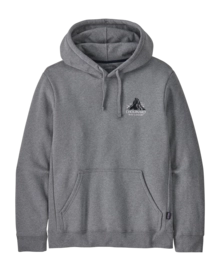 Hoodie Patagonia Unisex Chouinard Crest Uprisal Hoody Gravel Heather