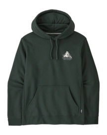 Hoodie Patagonia Unisex Chouinard Crest Uprisal Hoody Old Growth Green