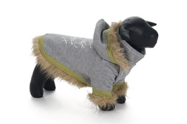 Hondenjas Beeztees Hoodie Rebel Grijs