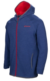 Veste de Tennis Babolat Core Hood Sweat Men Twilight Blue
