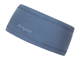 Hoofdband Bergans Unisex Bergans Wool Headband Granite Blue (Maat 56) 30 g