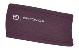 Hoofdband Ortovox Unisex Fleece Grid Headband Dark Wild Berry