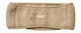 Headband RAINS Unisex Fleece Headband Beige