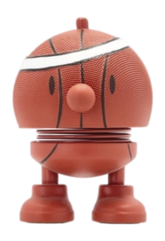 Hoptimist Basketball Bumble S Orange 7,6 cm