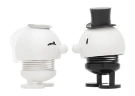 Hoptimist Bride & Groom White 8,5 cm