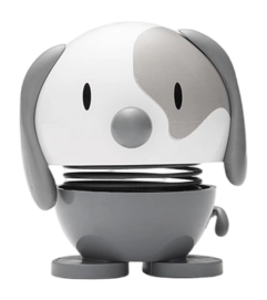 Hoptimist Dog Cool Grey 7,2 cm