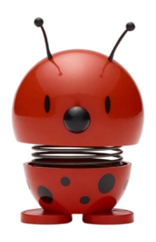 Hoptimist Ladybird Red 7,2 cm