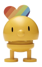 Hoptimist Rainbow S Yellow 7,6 cm
