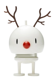 Hoptimist Reindeer Bumble M White 14 cm