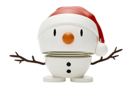 Hoptimist Santa Snowman S White 7,2 cm
