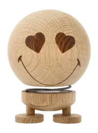 Hoptimist Smiley Love M Raw Oak 9,5 cm