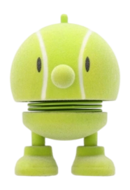 Hoptimist Tennis Bumble S Yellow 7,6 cm