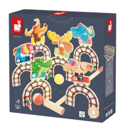 Houten Speelgoed Janod Applepop Croquet Achtbaan